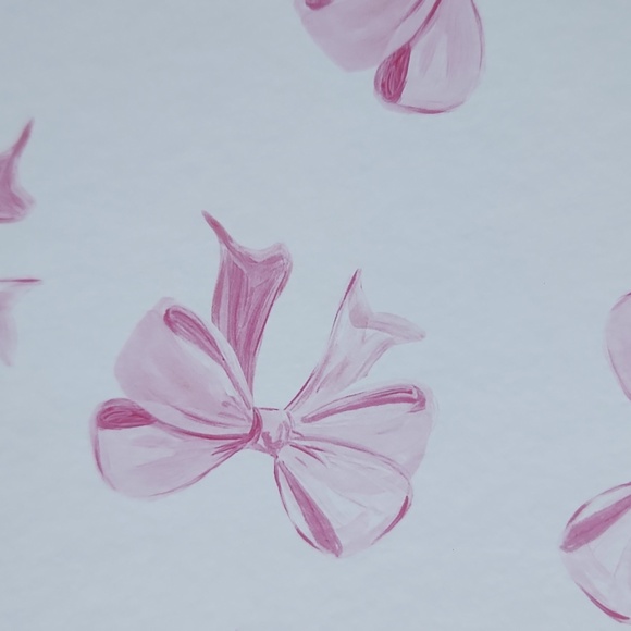 Pink Bow boxes scallop detail - Picture 7 of 7